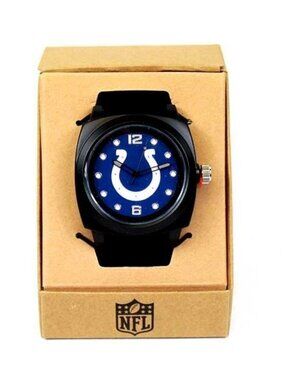 Indianapolis Colts Watch Sports Prompt Sparo Large Face Silicone NFL Official